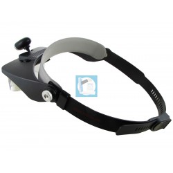 Lupa Vincha Cabeza Binocular Luz 4 Lentes Manos Libres